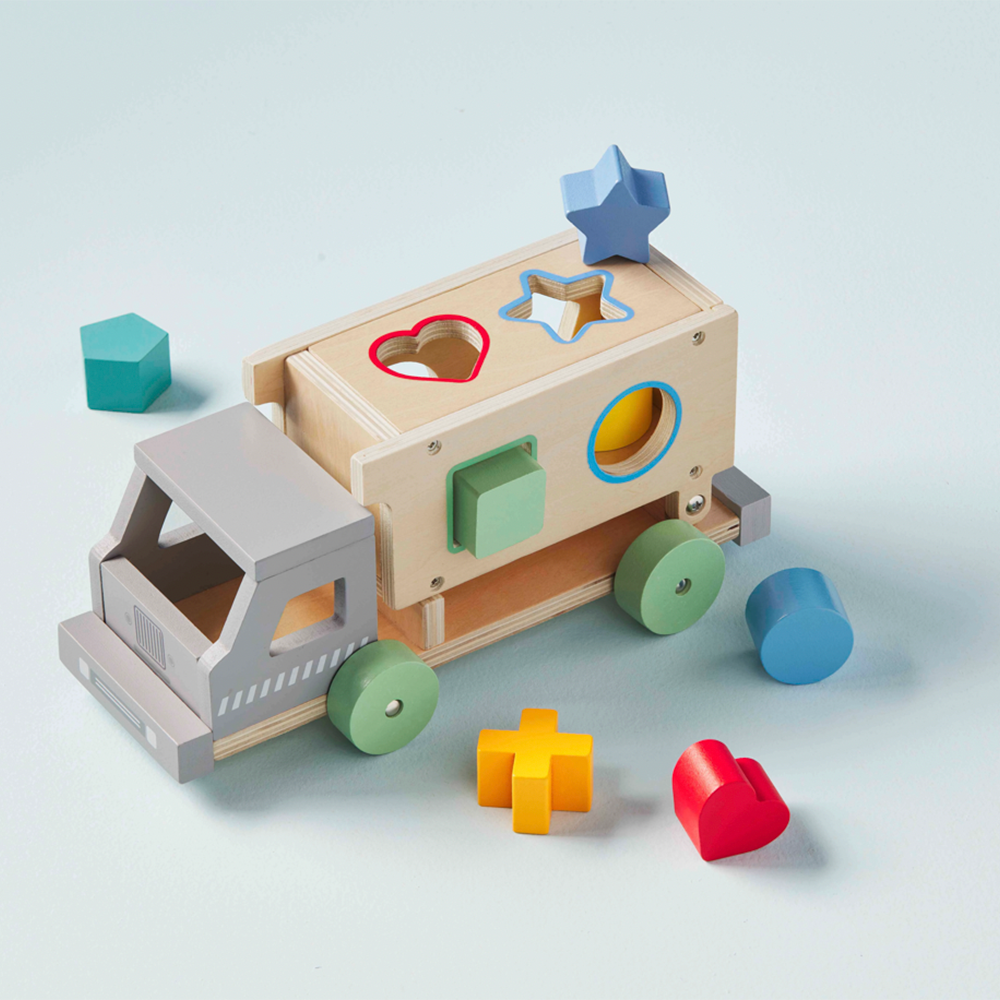Truck Shape Sorter Set, Shopsweetluluss