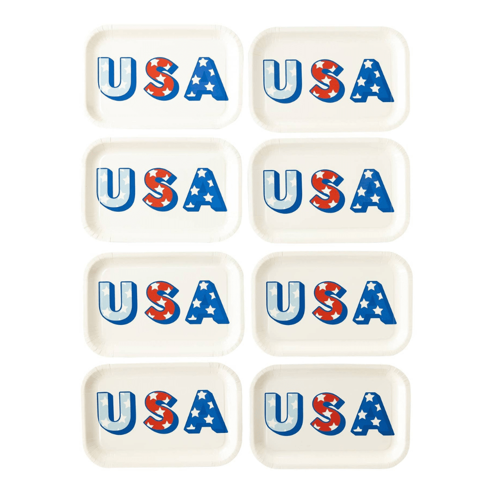 USA Shaped Plates, Shopsweetluluss