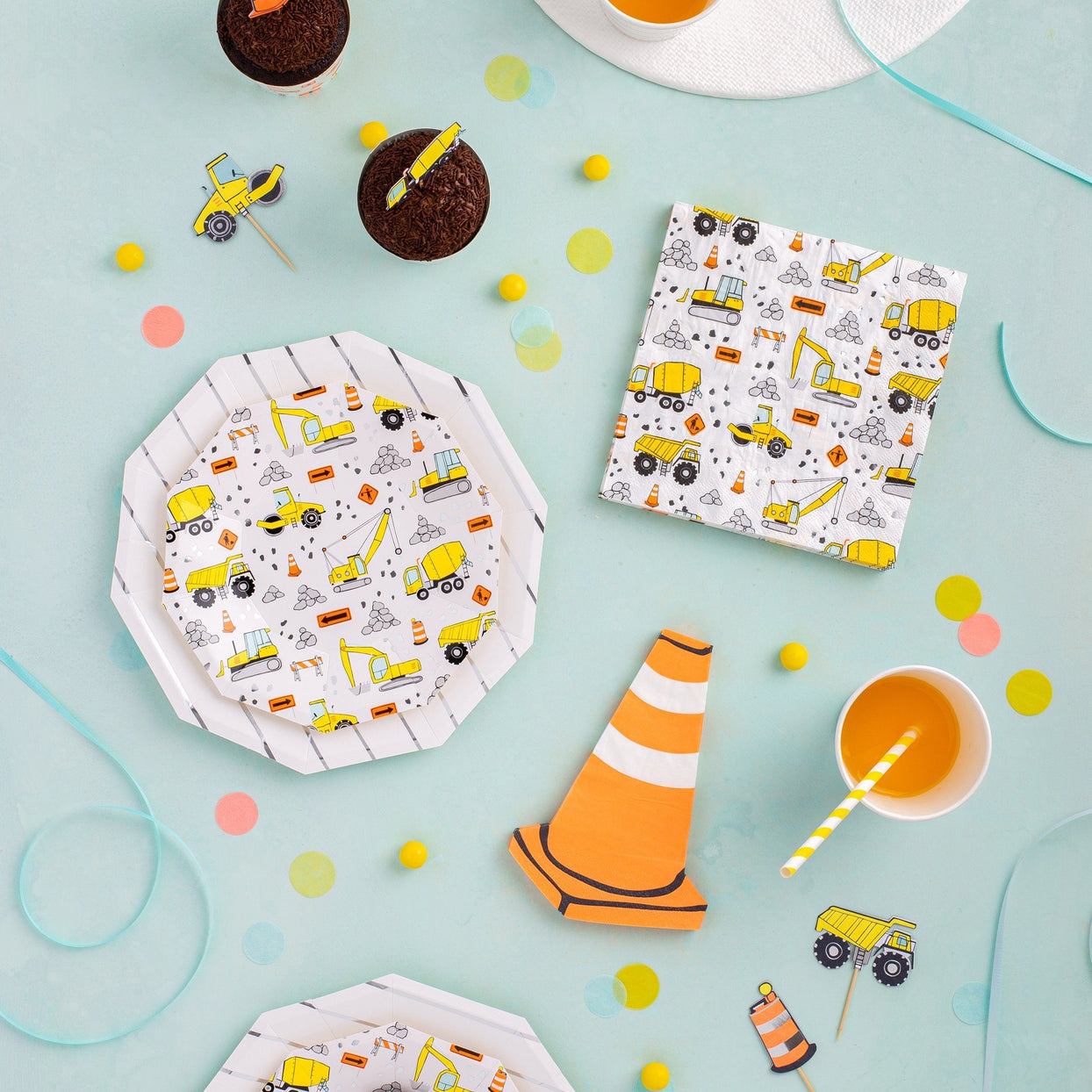 Under Construction Large Napkins, Shopsweetluluss