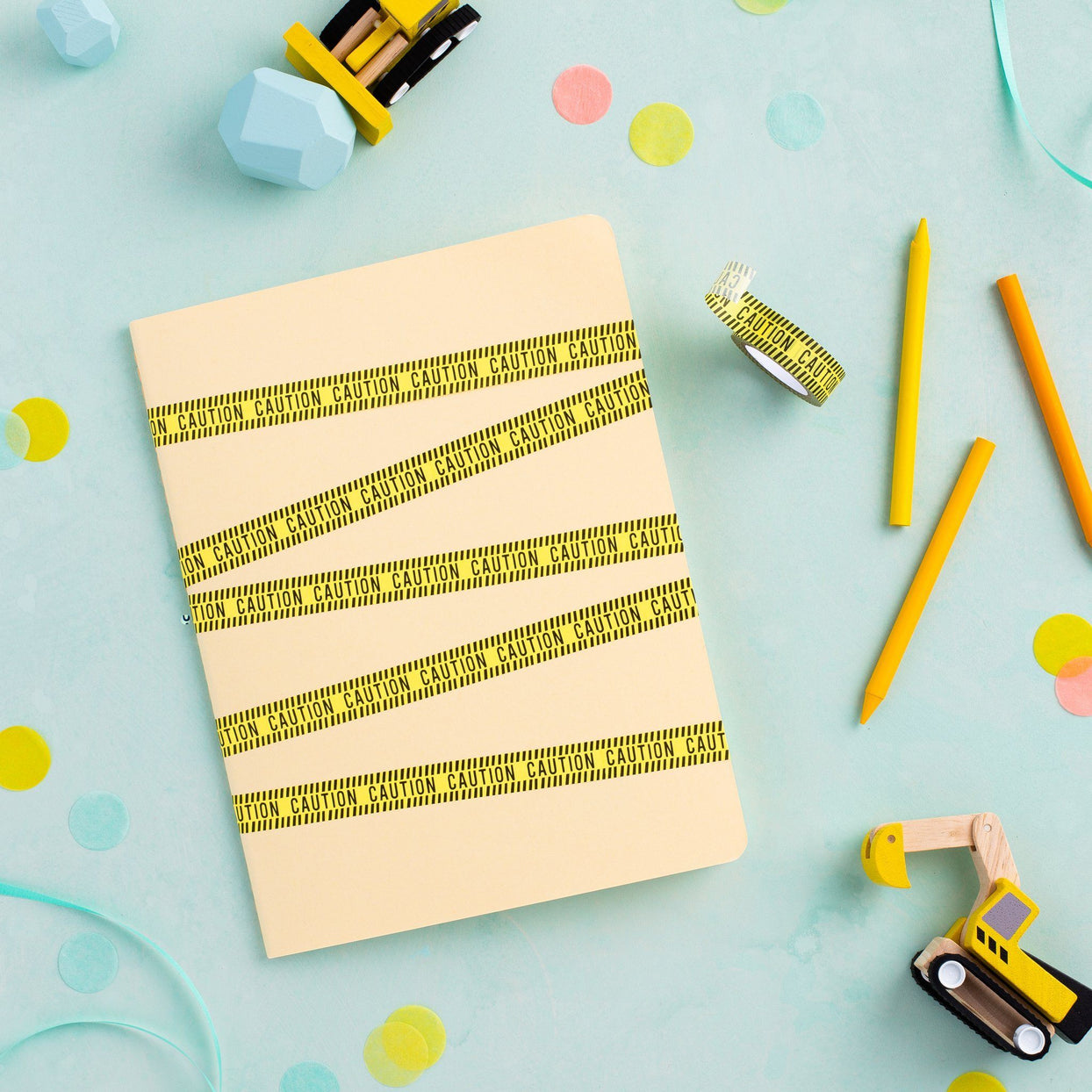 Under Construction Washi Tape, Shopsweetluluss