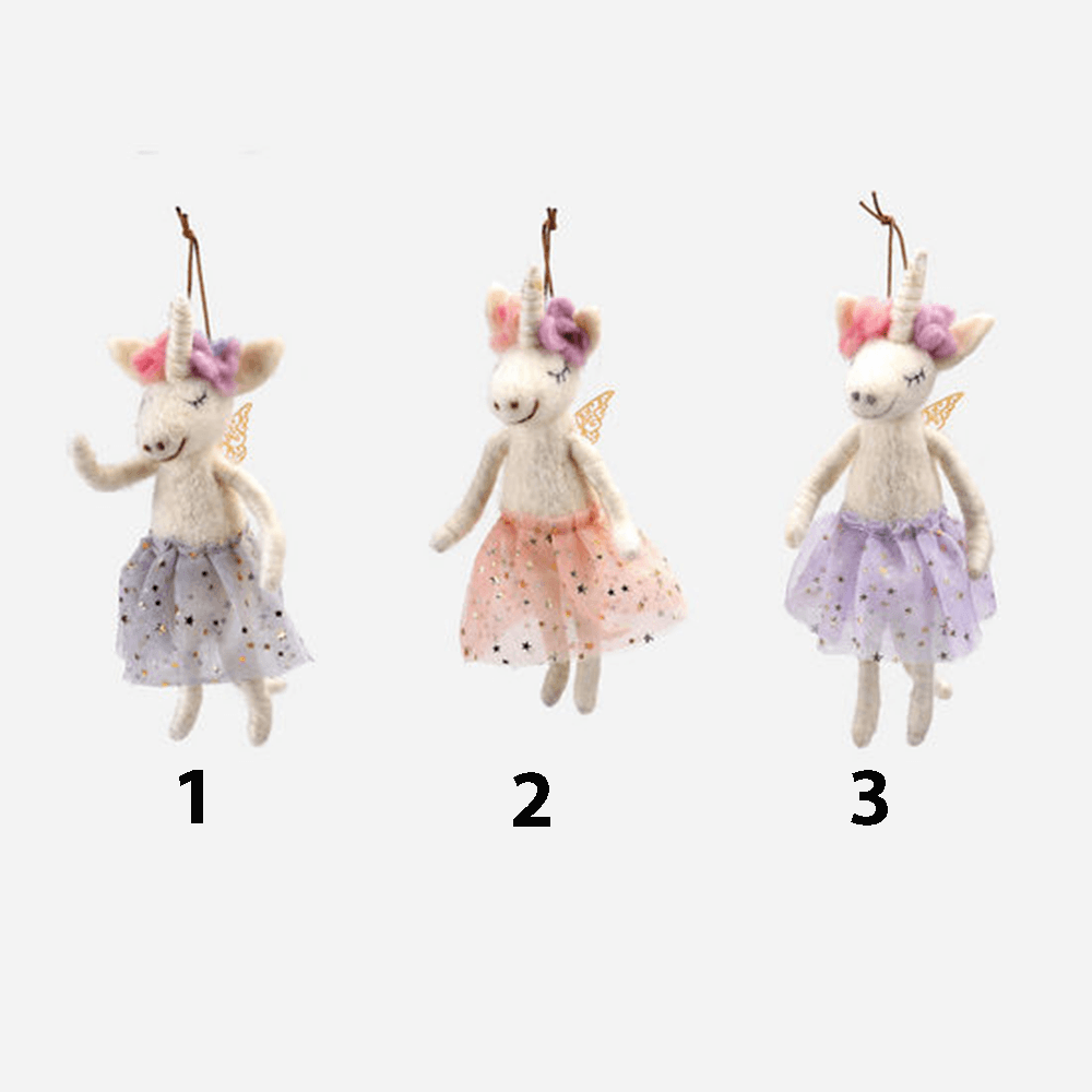 Unicorn Ornament - 3 Color Options, Shopsweetluluss