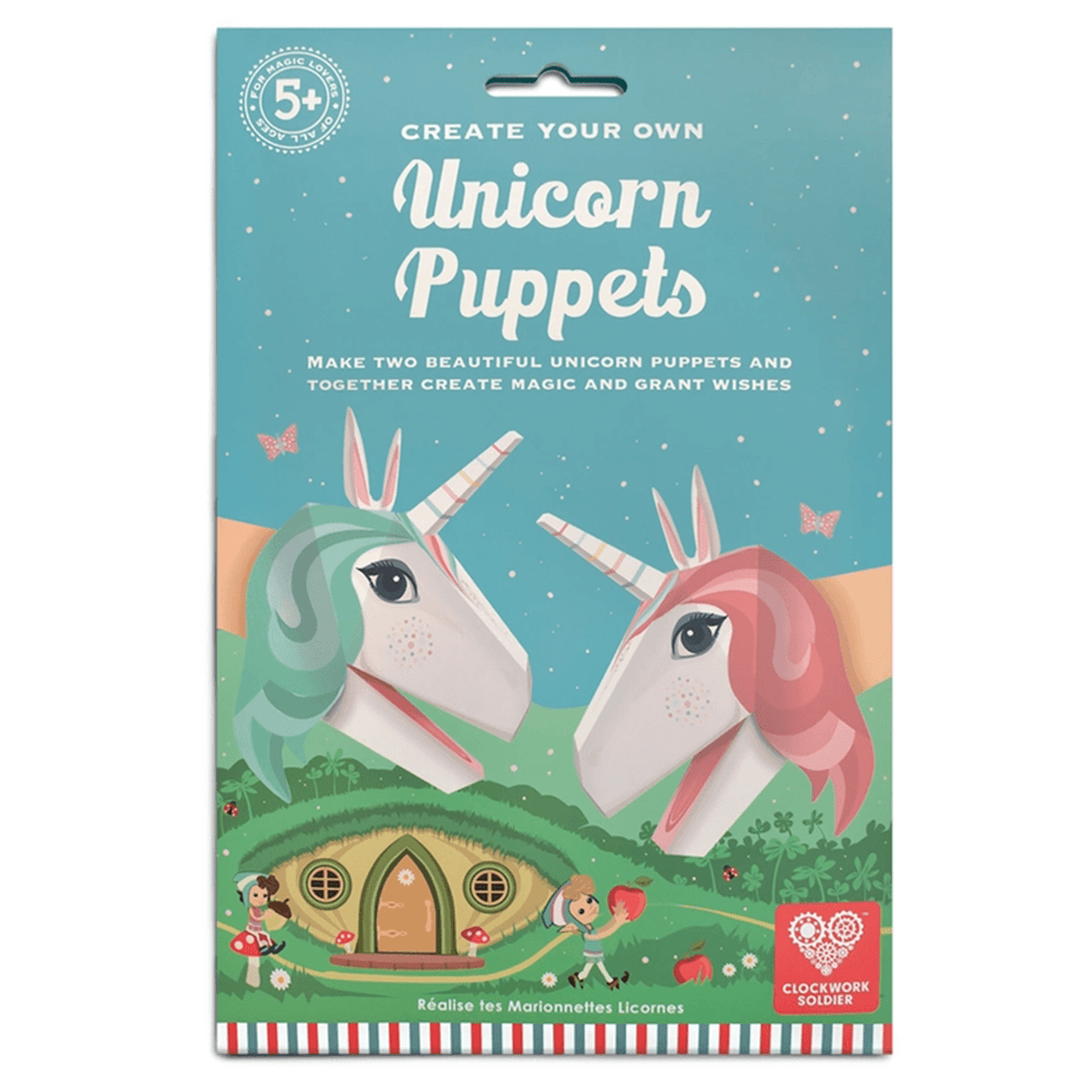 Unicorn Puppets Kit, Shopsweetluluss
