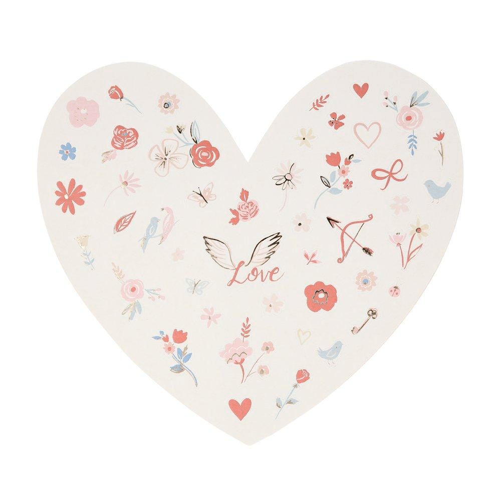 Valentine Mini Sticker Sheets, Shopsweetluluss