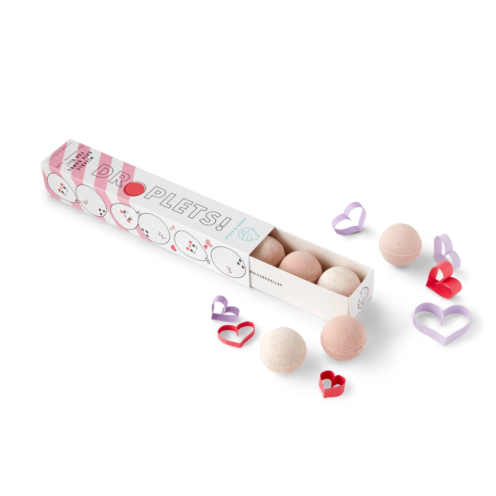 Valentine's Day Droplet Bath Bombs Set, Shopsweetluluss