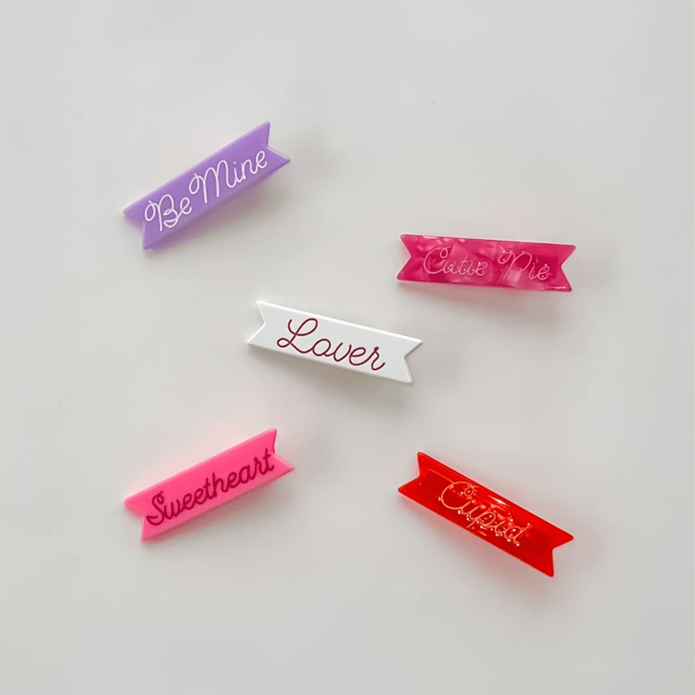 Valentine's Day Hair Clips - 5 Style Options, Shopsweetluluss