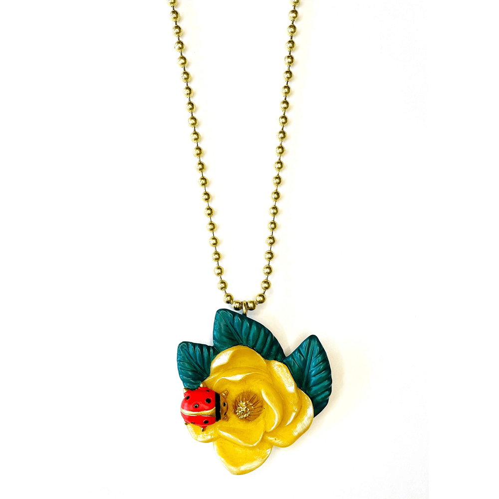 Vintage Floral Necklace, Shopsweetluluss