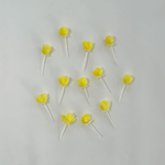 Vintage Style Rosette Cupcake Picks - 2 Color Options, Shopsweetluluss