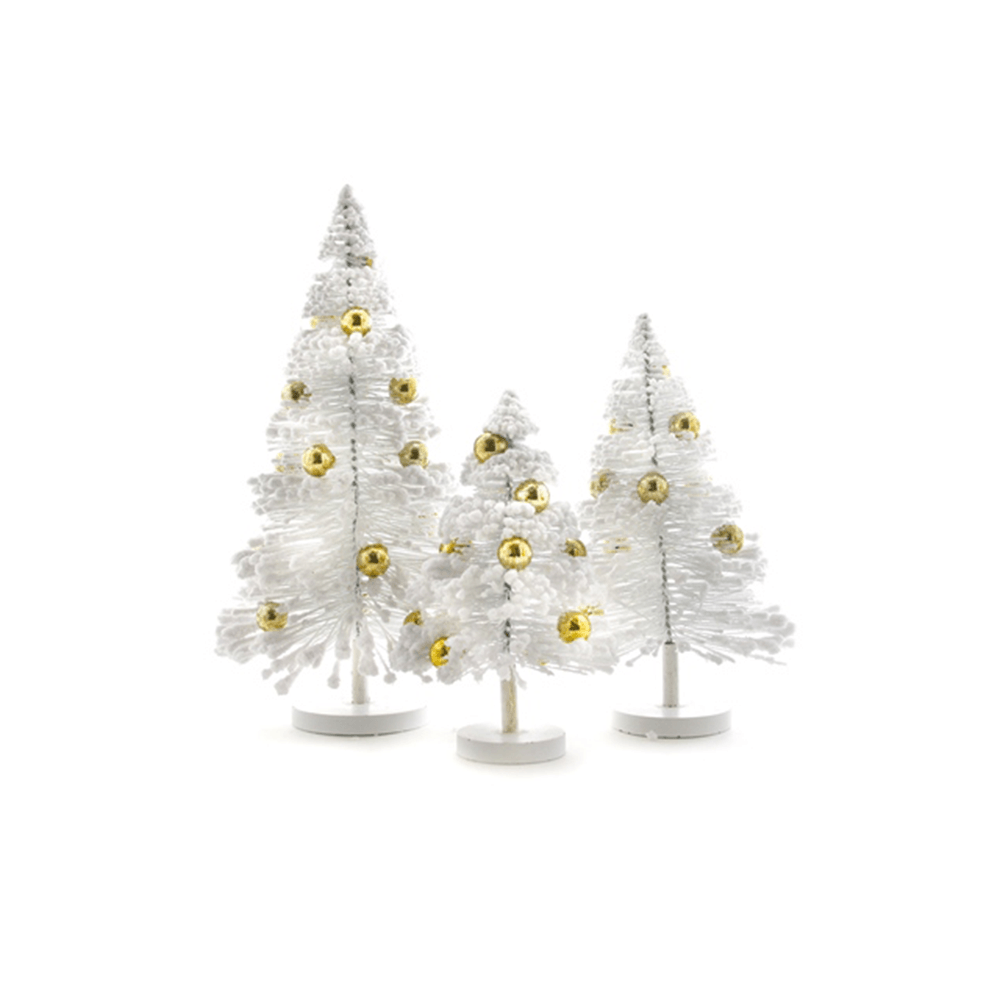 White Snow Forest - Set of 3, Shopsweetluluss