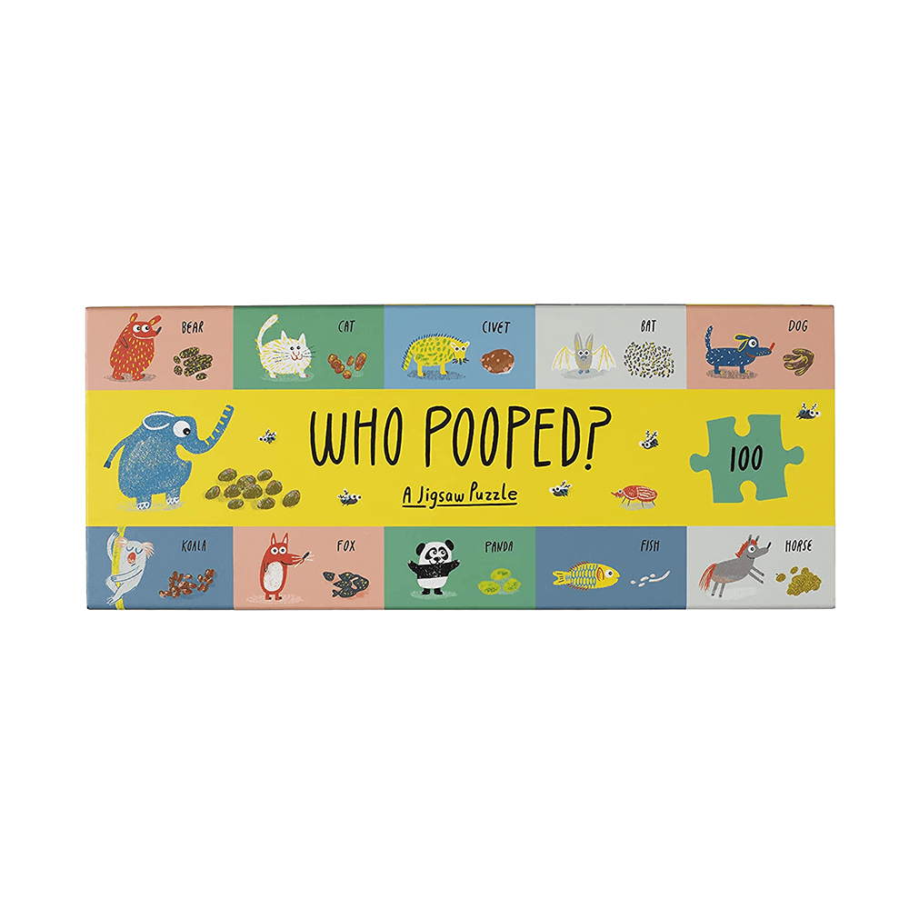 Who Pooped?: 100 Piece Puzzle, Shopsweetluluss