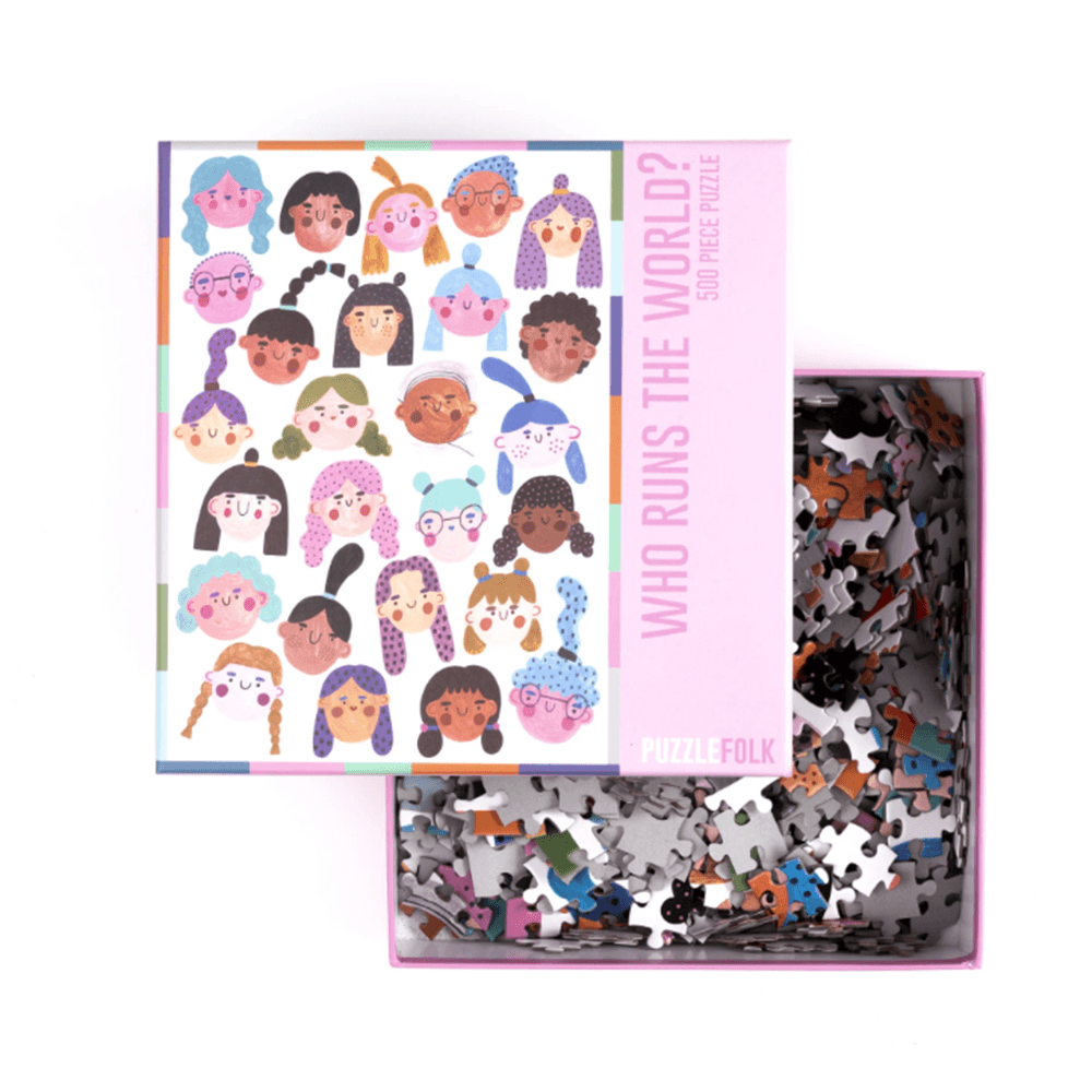 Who Runs the World? 500 Piece Puzzle, Shopsweetluluss