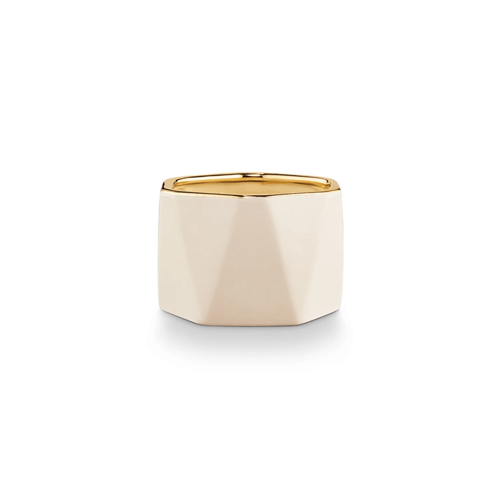 Winter White Electroplated Dylan Candle, Shopsweetluluss
