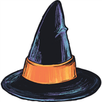 Witch Hat Table Accent, Shopsweetluluss