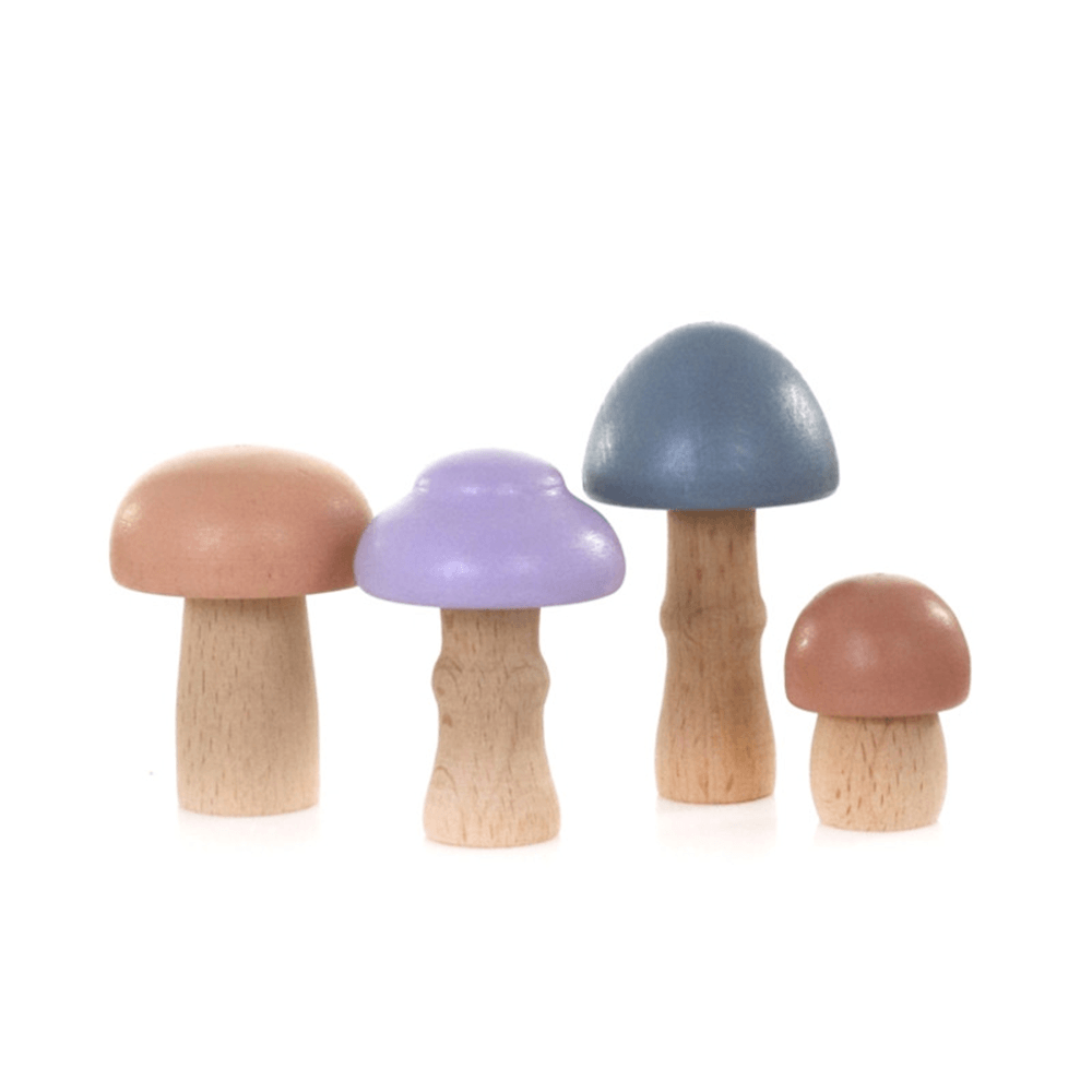 Wood Toadstool Set, Shopsweetluluss