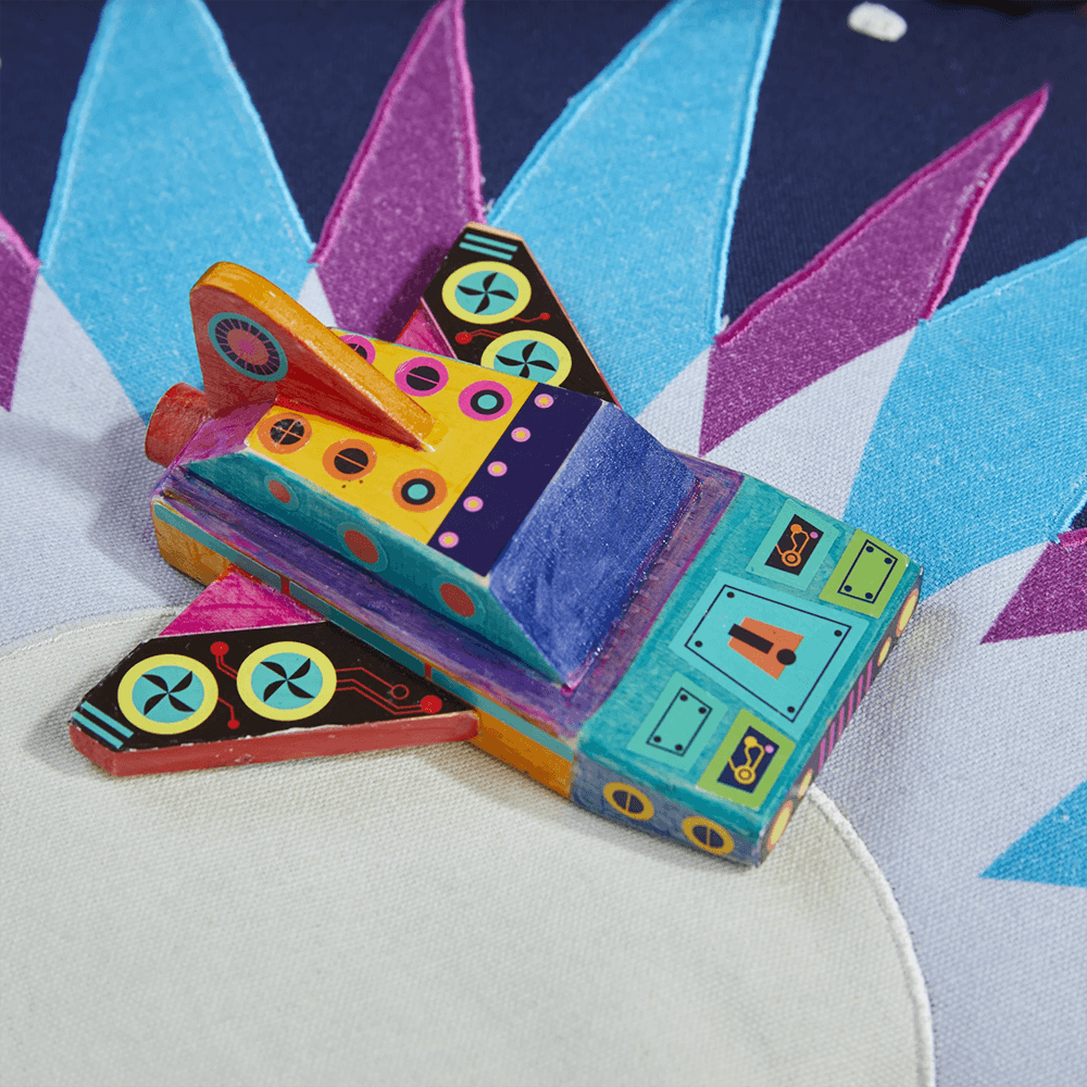 Wooden Spaceship Kit, Shopsweetluluss
