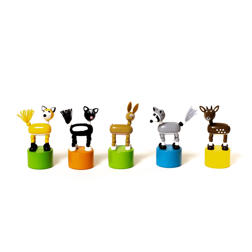 Woodland Animal Push Puppet - 5 Options, Shopsweetluluss