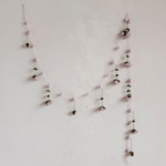 Wool Felt Flower Garland, Shopsweetluluss