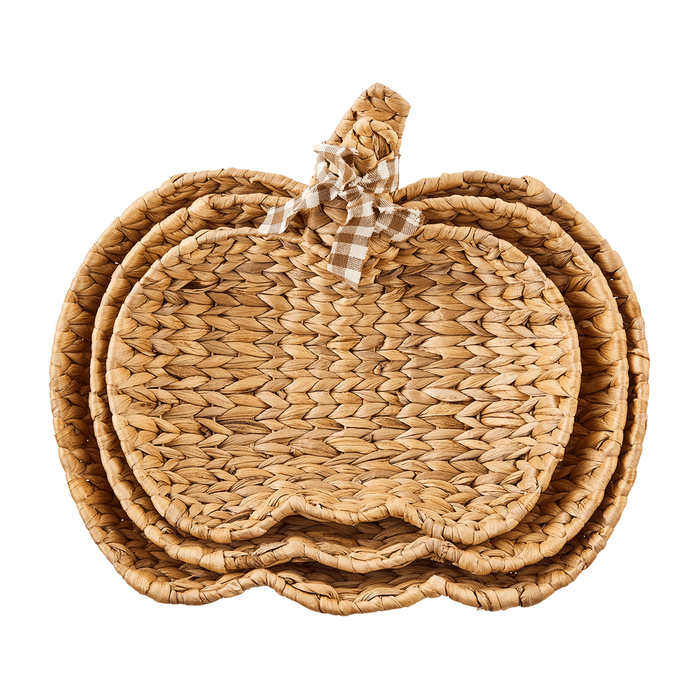 Woven Pumpkin Bowl Set, Shopsweetluluss