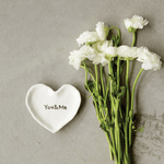 You & Me Heart Dish, Shopsweetluluss