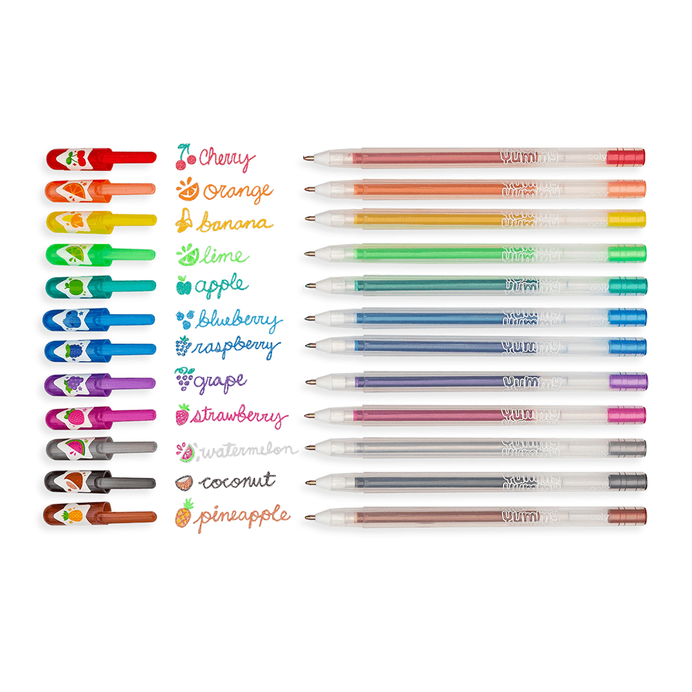 Yummy Yummy Scented Gel Pens, Shopsweetluluss