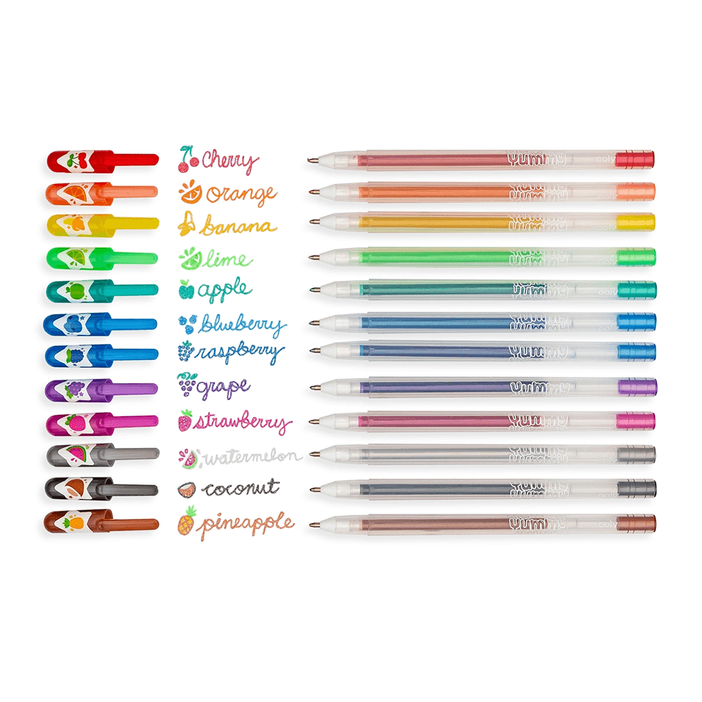 Yummy Yummy Scented Glitter Gel Pens, Shopsweetluluss