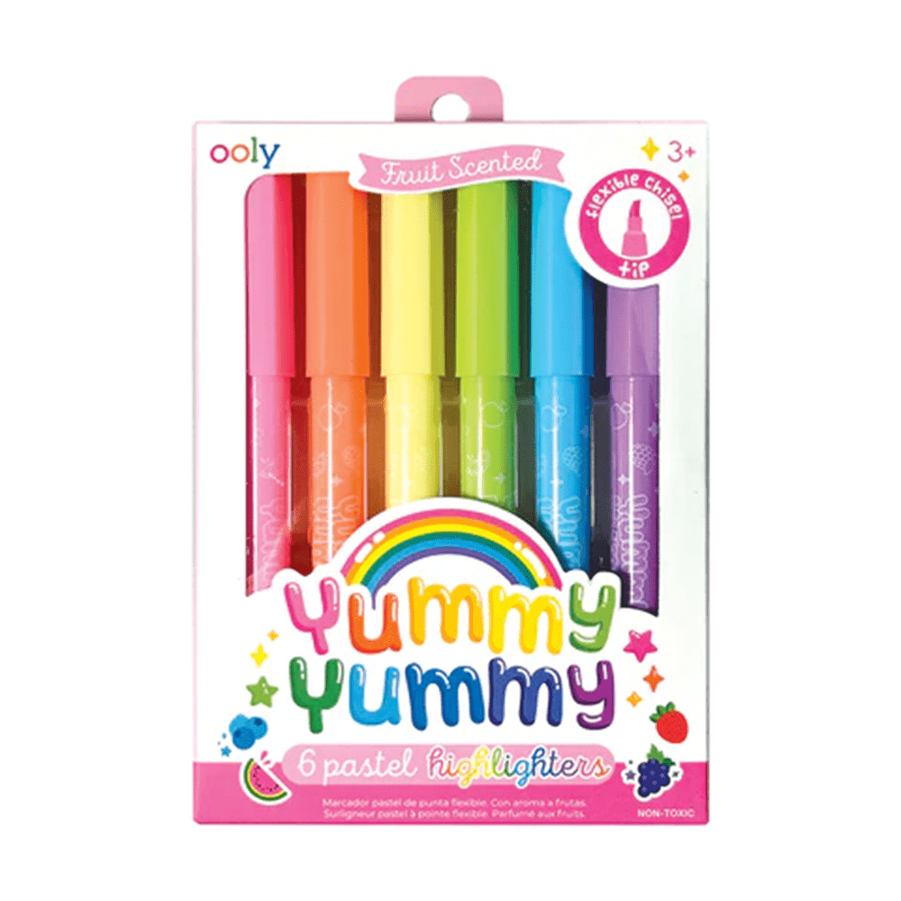 Yummy Yummy Scented Highlighters Set, Shopsweetluluss
