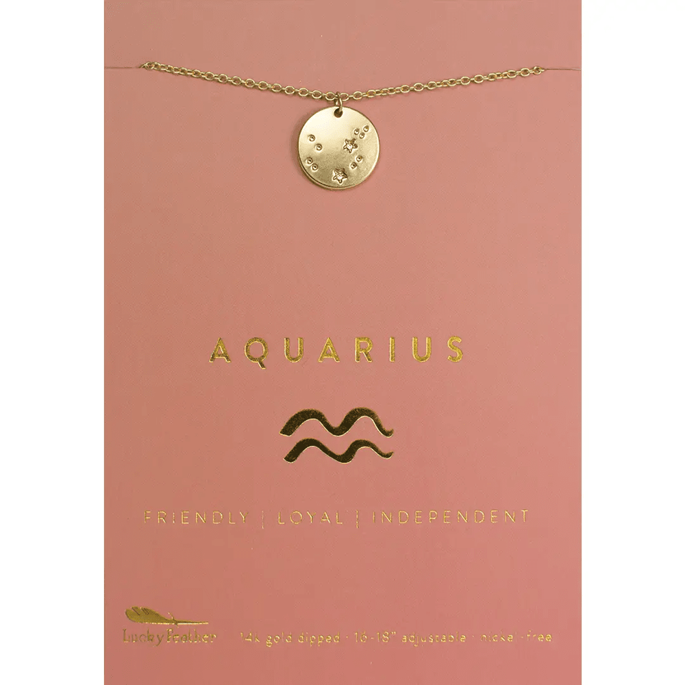 Zodiac Necklace - 12 Style Options