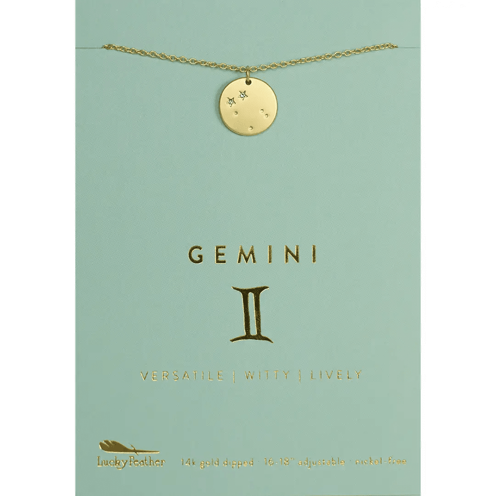 Zodiac Necklace - 12 Style Options