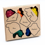 Zoo Animal Crayons, Shopsweetluluss