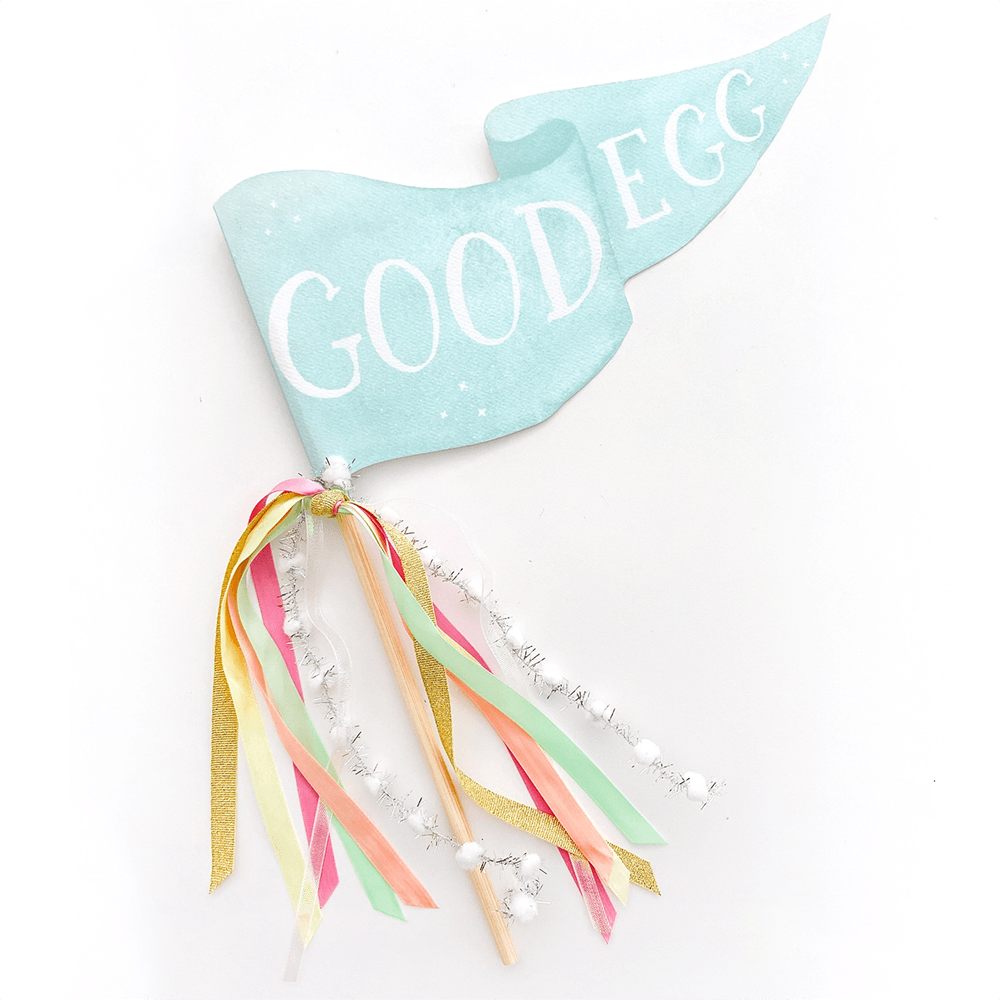 "Good Egg" Party Pennant, Shopsweetluluss