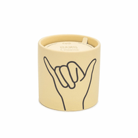 "Hang Loose" Ceramic Candle, Shopsweetluluss