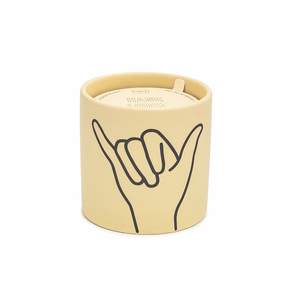 "Hang Loose" Ceramic Candle, Shopsweetluluss