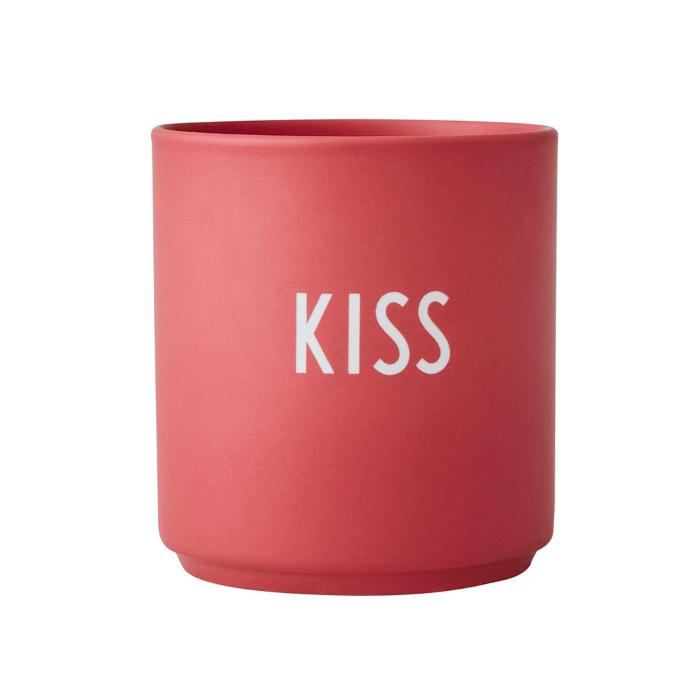 "Kiss" Porcelain Mug, Shopsweetluluss
