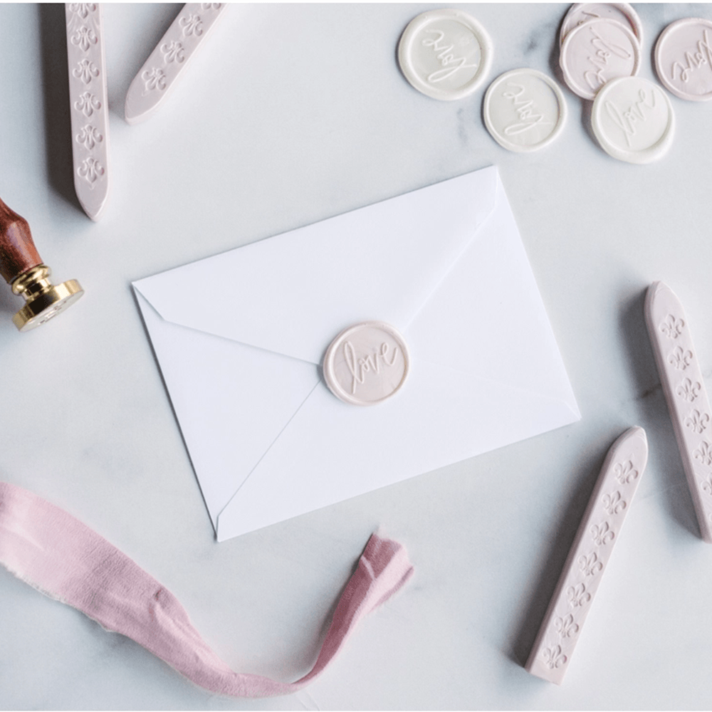 "Love" Wax Seal Stamp, Shopsweetluluss