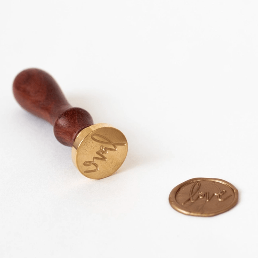 "Love" Wax Seal Stamp, Shopsweetluluss