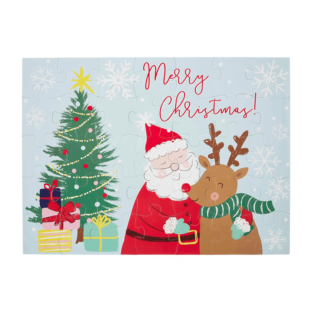 "Merry Christmas" Jumbo Floor Puzzle, Shopsweetluluss