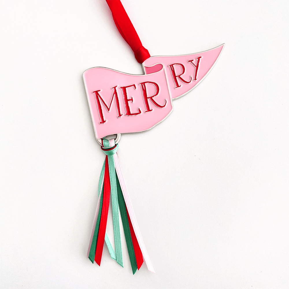 "Merry" Ornament, Shopsweetluluss