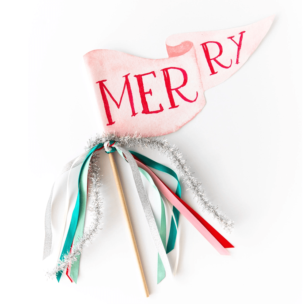 "Merry" Party Pennant, Shopsweetluluss