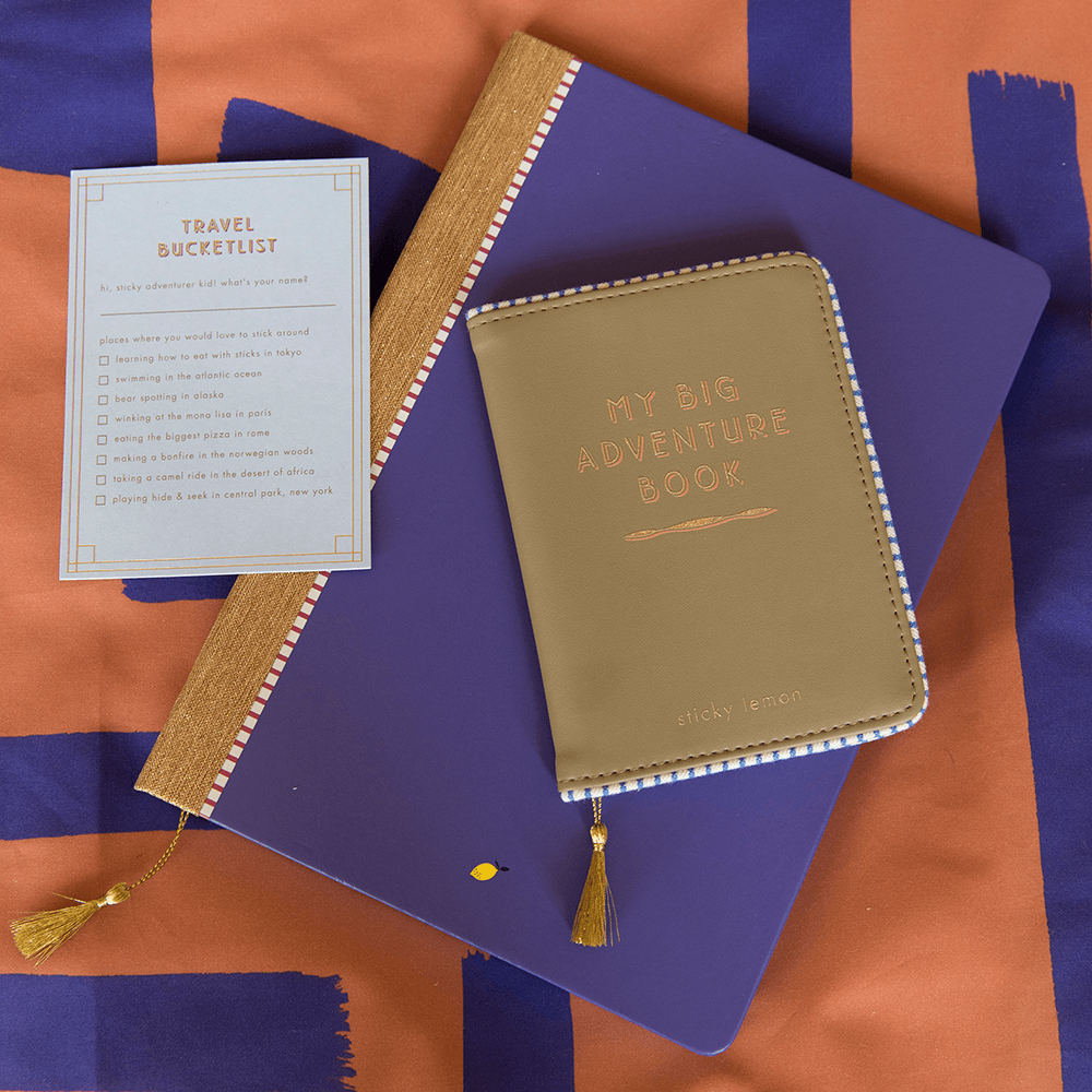 "My Big Adventure Book" Passport Holder - Madame Olive, Shopsweetluluss