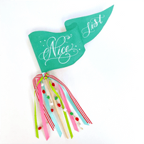"Nice List" Party Pennant, Shopsweetluluss