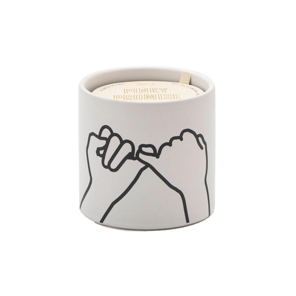 "Pinky Promise" Ceramic Candle, Shopsweetluluss