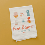"Rise & Shine" Flour Sack Towel, Shopsweetluluss