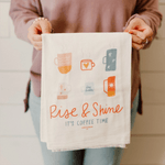 "Rise & Shine" Flour Sack Towel, Shopsweetluluss