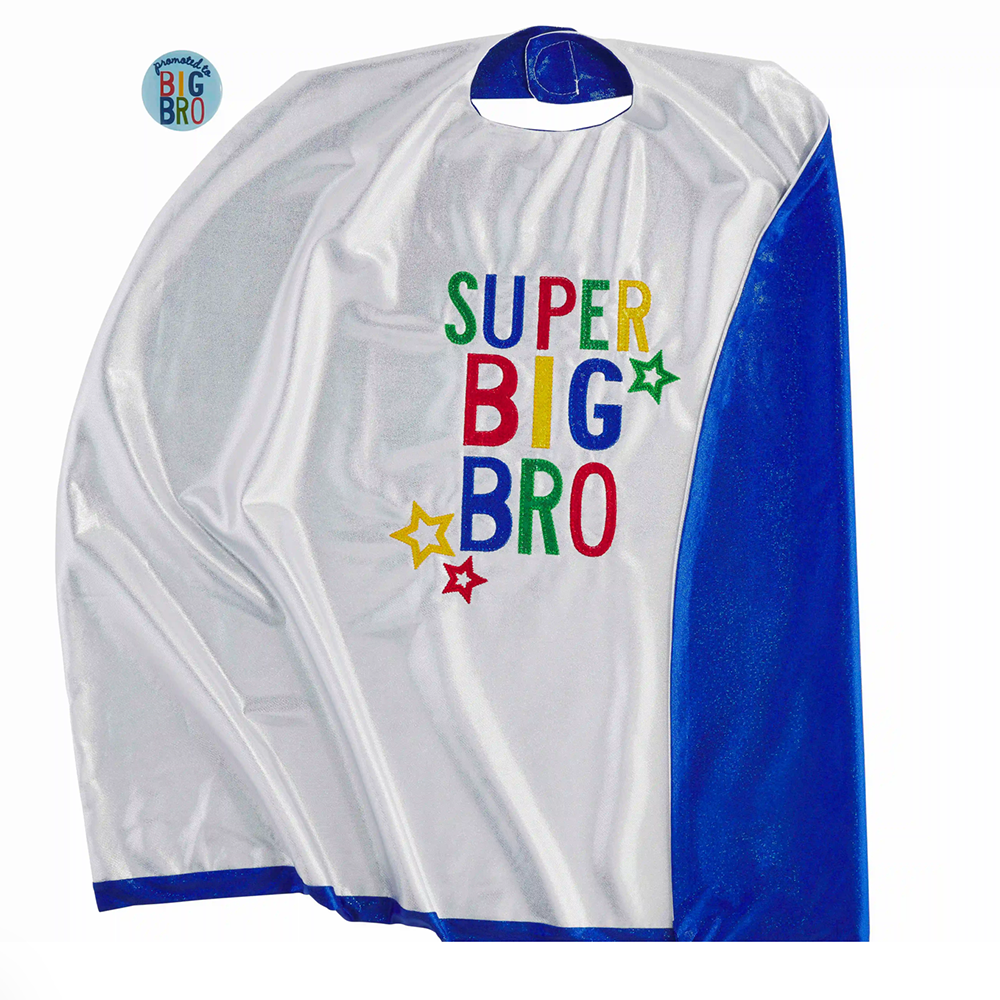 "Super Big Bro" Cape & Button Set, Shopsweetluluss