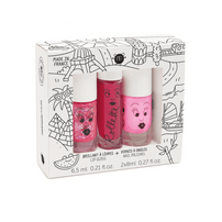 "World Tour" Nail Polish + Lip Gloss Set, Shopsweetluluss