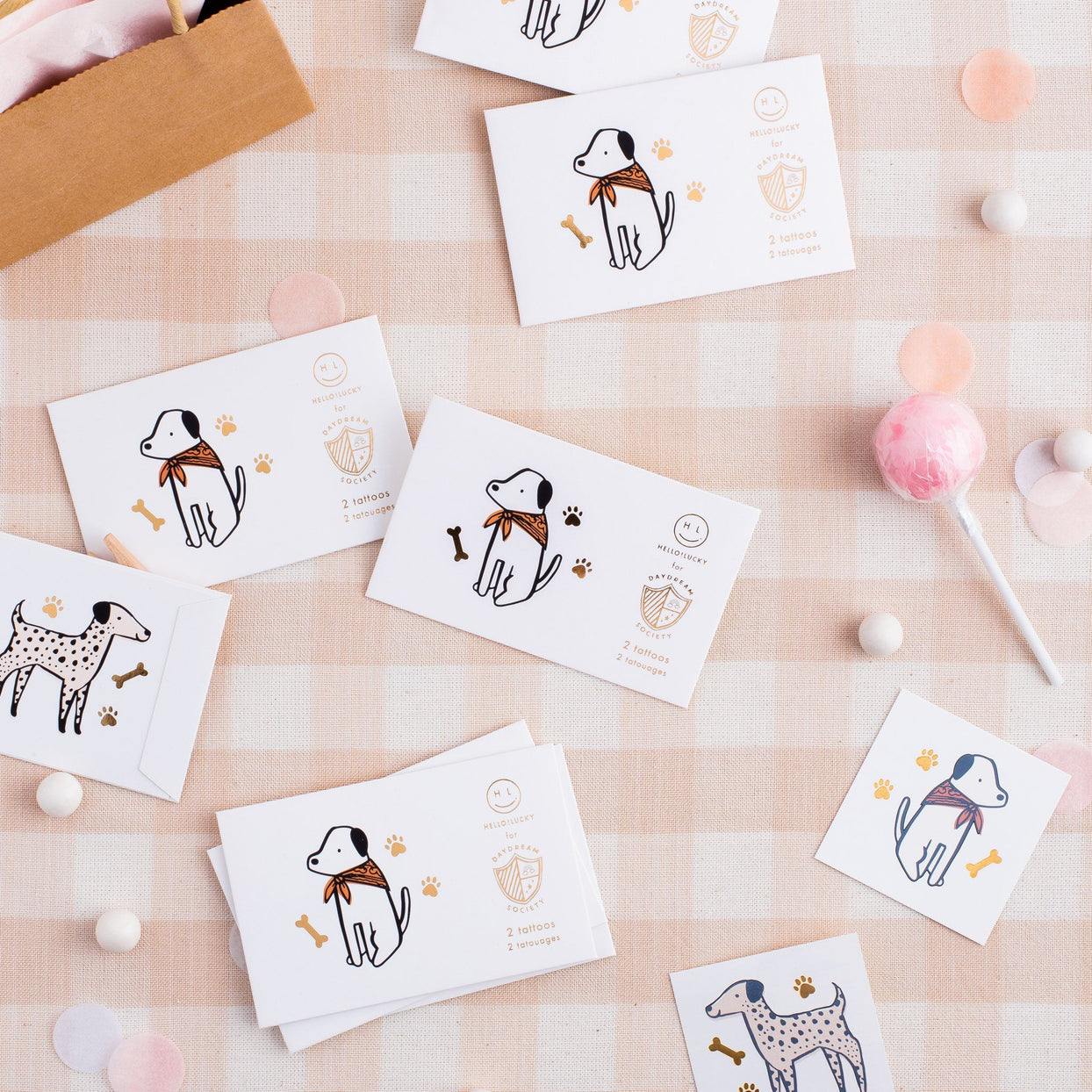 Bow Wow Temporary Tattoos, Shopsweetluluss