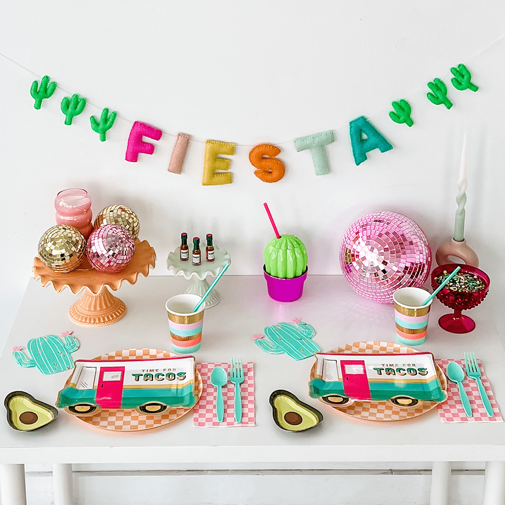 Fiesta Wool Felt Garland, Shopsweetluluss