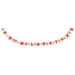 Boho Alphabet Wool Felt Garland, Shopsweetluluss