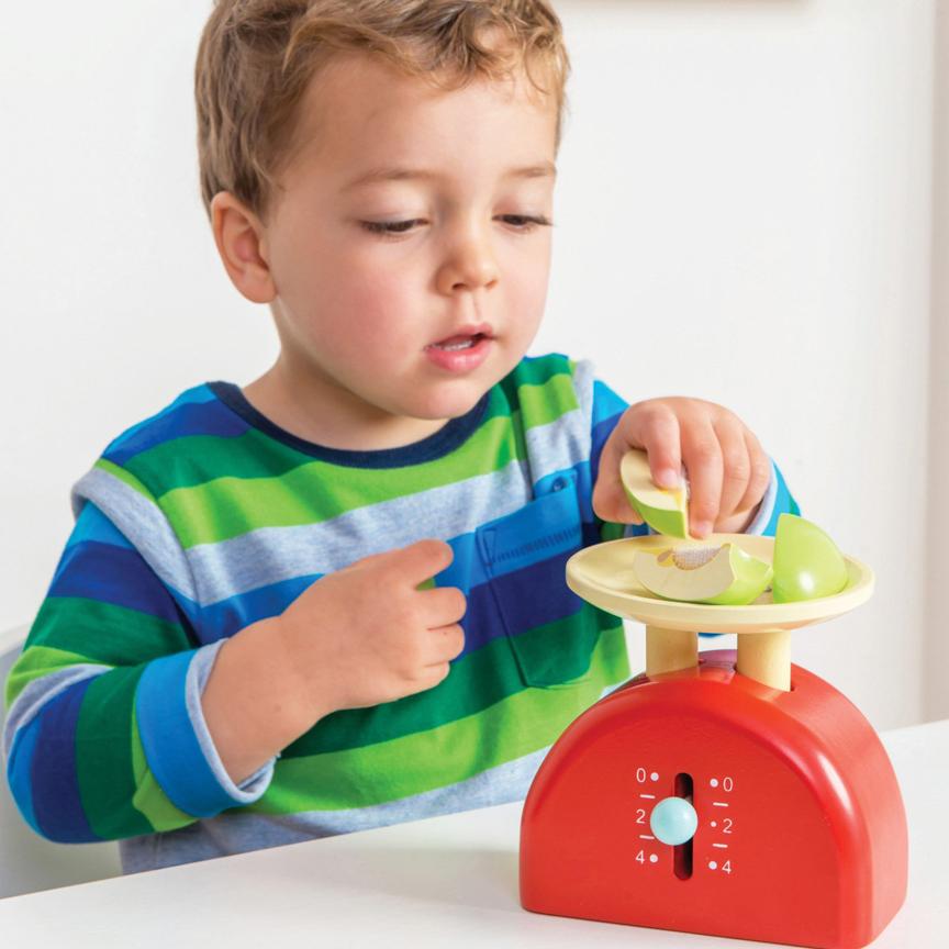 Wooden Weighing Scales