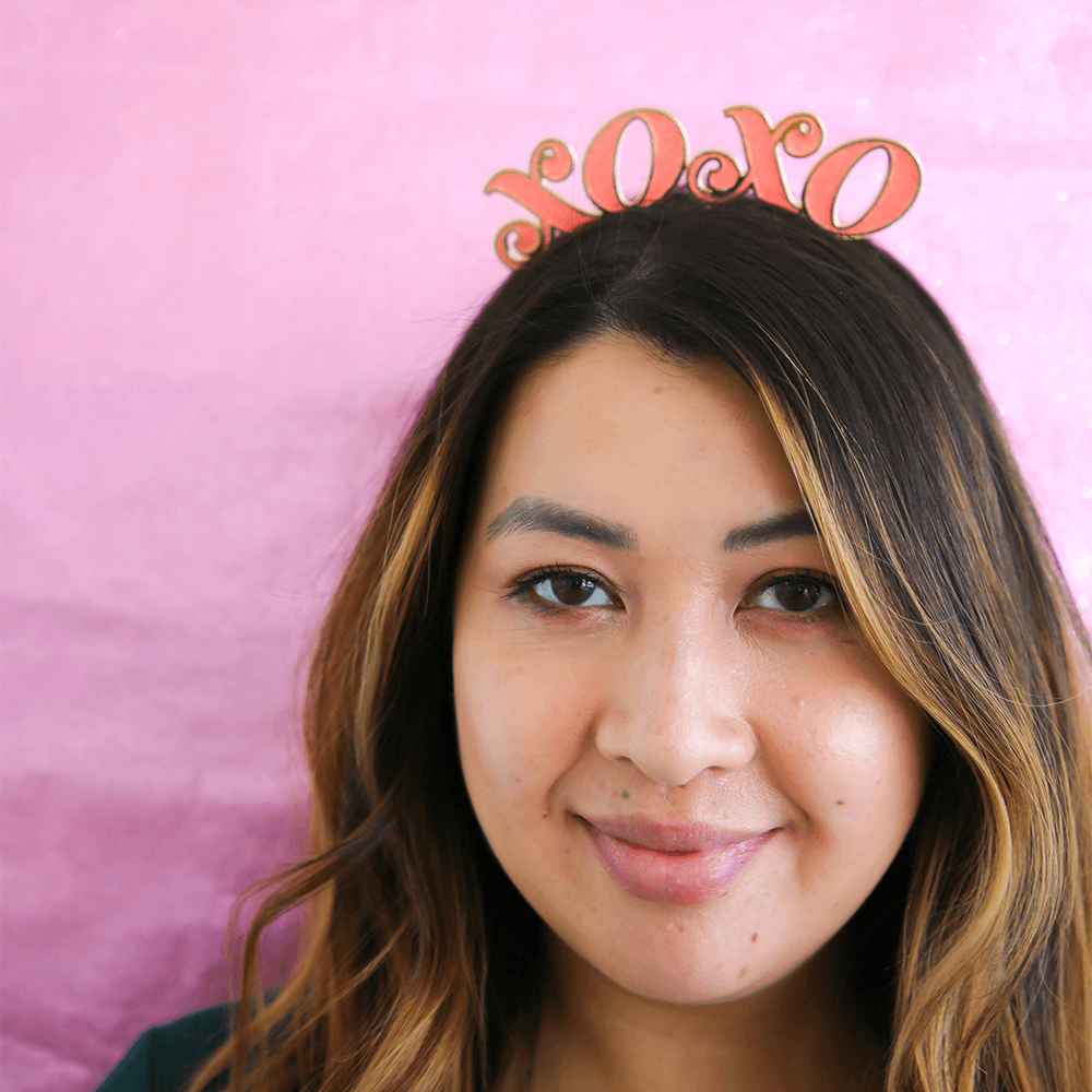 "XOXO" Metal Headband from Jollity & Co