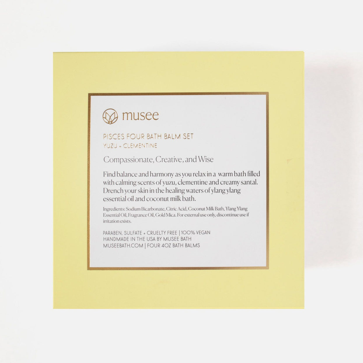 Musee Zodiac Set Bath Balms